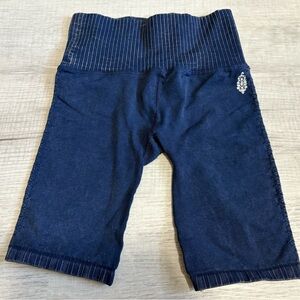 FP Movement by Free People Navy Blue Bike Shorts